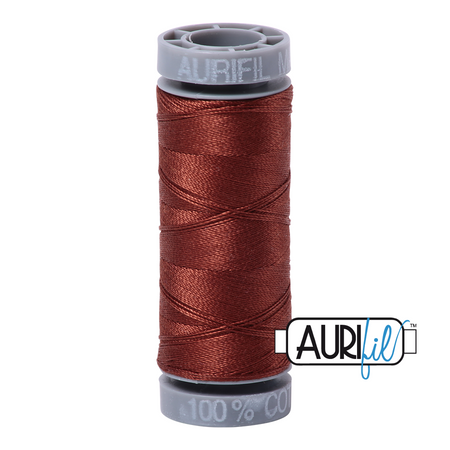 4012 Copper Brown  - Aurifil 28wt Thread 100yd