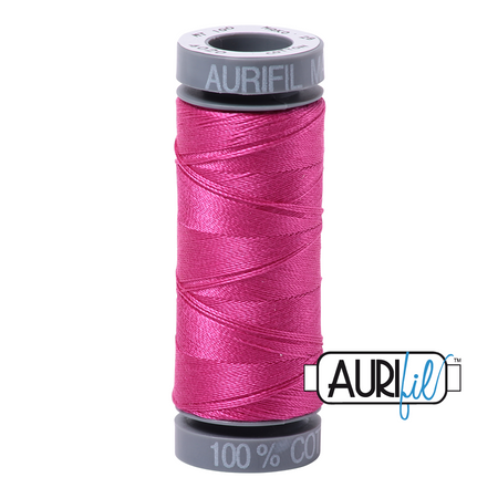 4020 Fuchsia  - Aurifil 28wt Thread 100yd