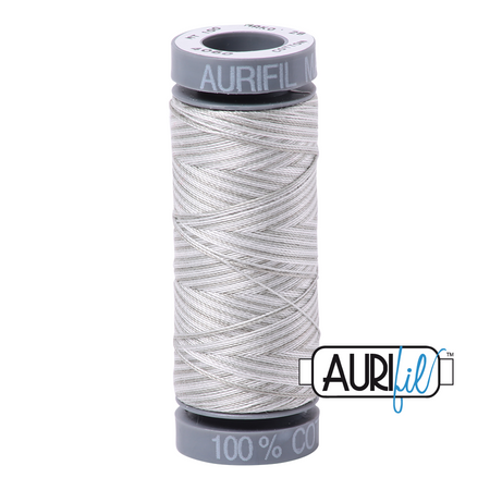 4060 Silver Moon  - Aurifil 28wt Variegated Thread 100yd