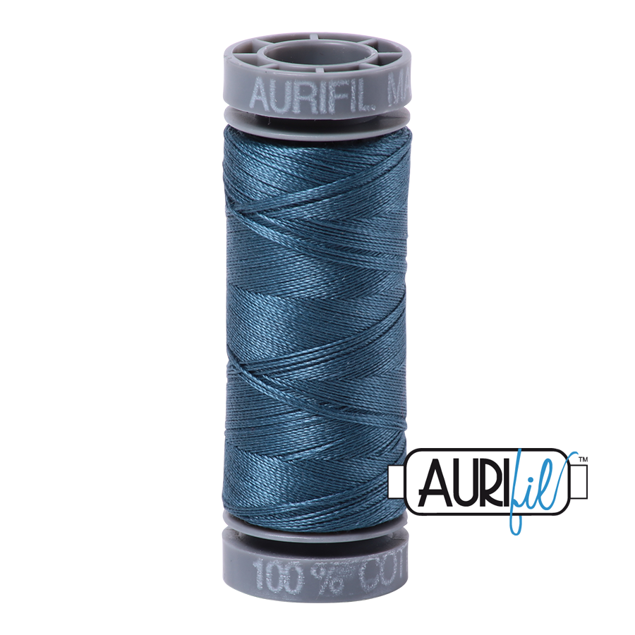 4644 Smoke Blue  - Aurifil 28wt Thread 100yd