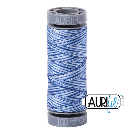 4655 Storm At Sea  - Aurifil 28wt Variegated Thread 100yd