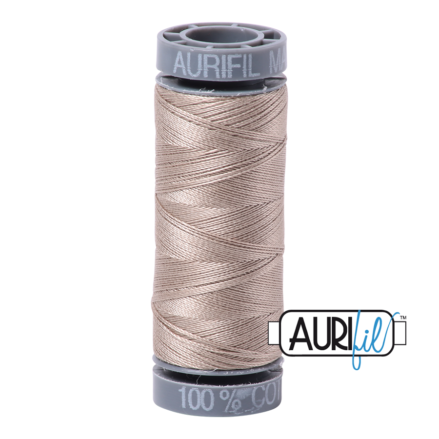 5011 Rope Beige  - Aurifil 28wt Thread 100yd