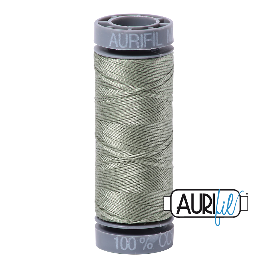 5019 Military Green  - Aurifil 28wt Thread 100yd