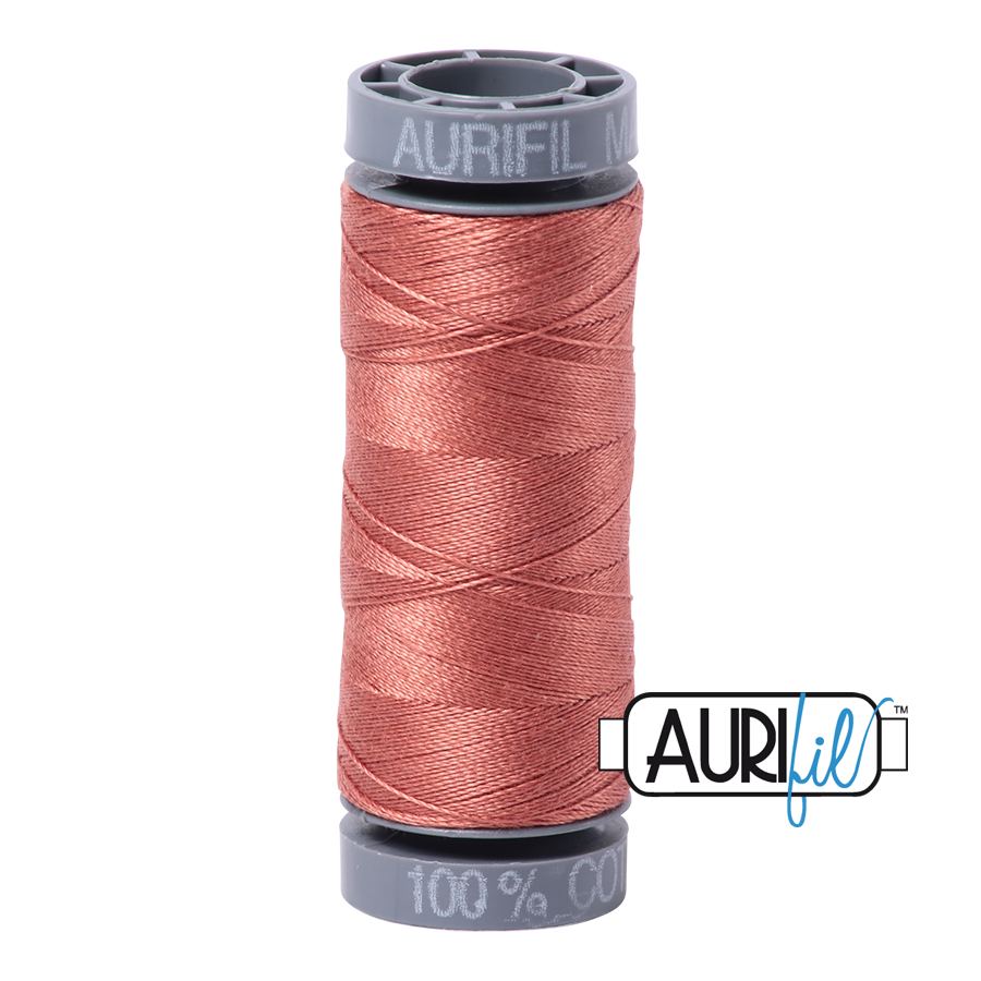 6728 Cinnabar  - Aurifil 28wt Thread 100yd