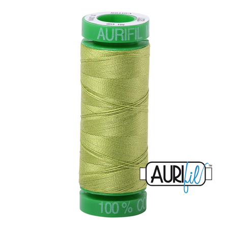 1231 Spring Green  - Aurifil 40wt Thread 150yd