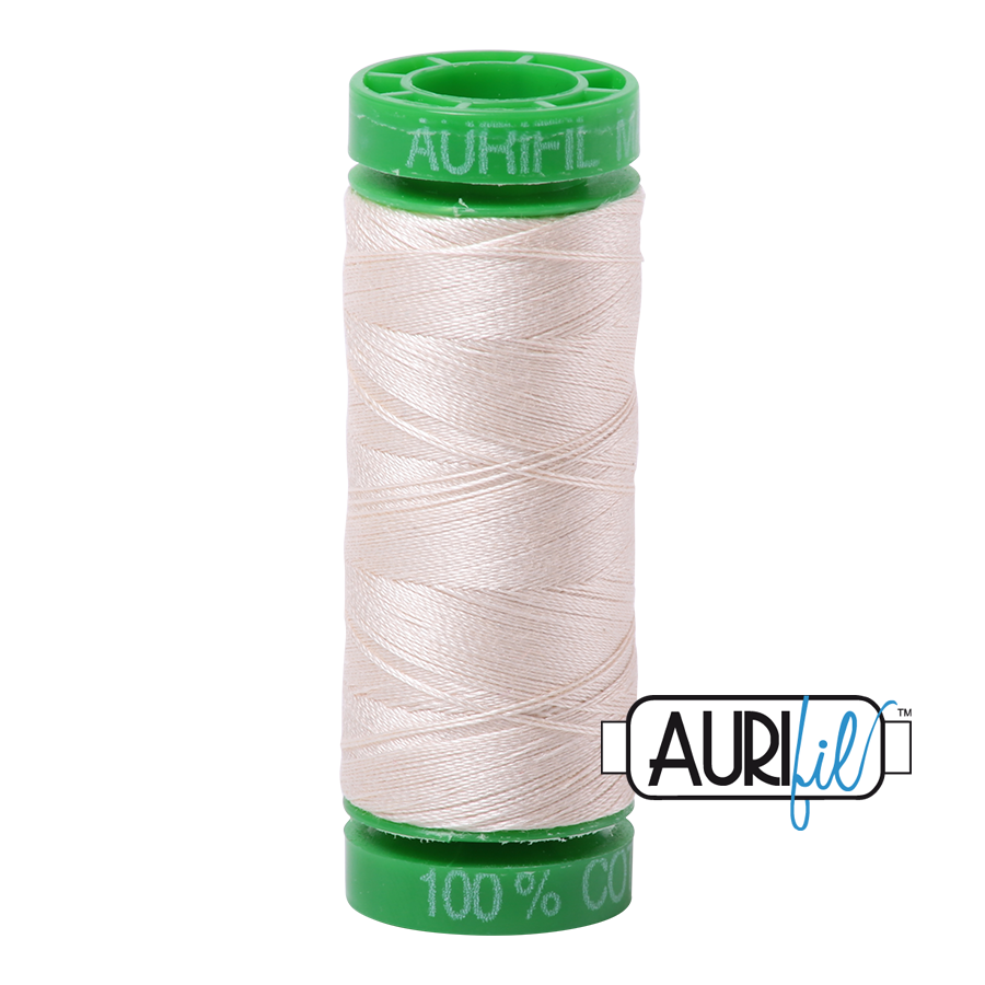 2000 Light Sand  - Aurifil 40wt Thread 150yd