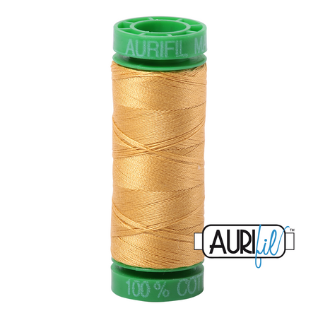 2134 Spun Gold  - Aurifil 40wt Thread 150yd
