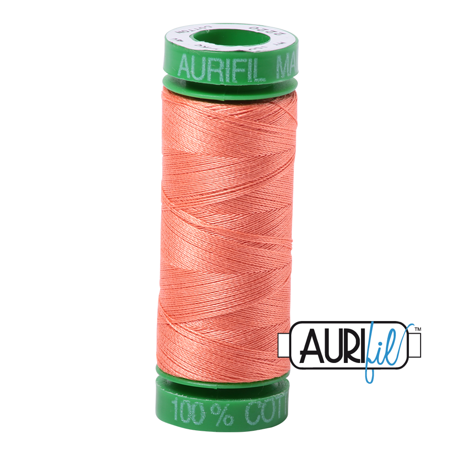 2220 Light Salmon  - Aurifil 40wt Thread 150yd