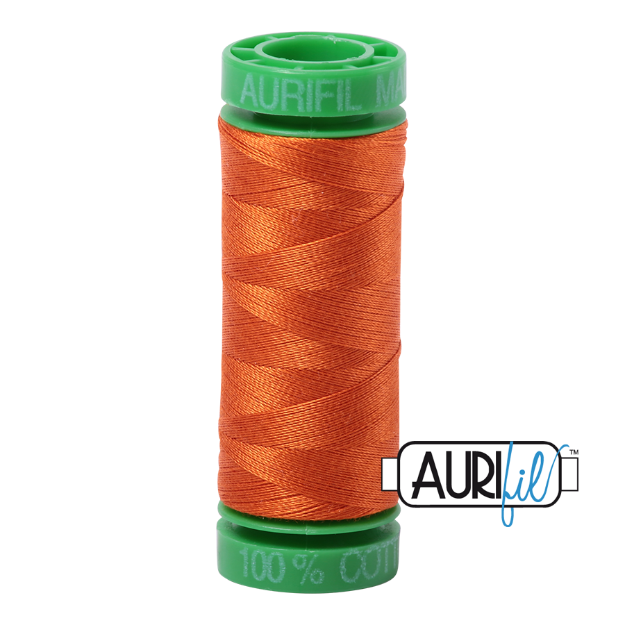 2235 Orange  - Aurifil 40wt Thread 150yd