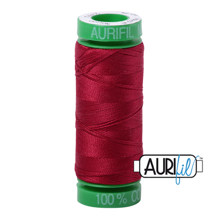 2260 Wine  - Aurifil 40wt Thread 150yd