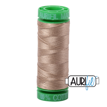 2325 Linen  - Aurifil 40wt Thread 150yd