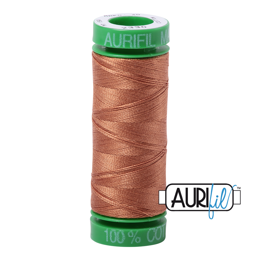 2330 Light Chestnut  - Aurifil 40wt Thread 150yd