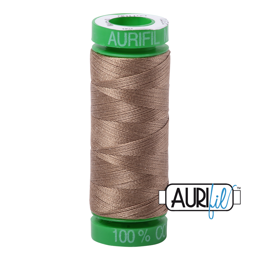 2370 Sandstone  - Aurifil 40wt Thread 150yd