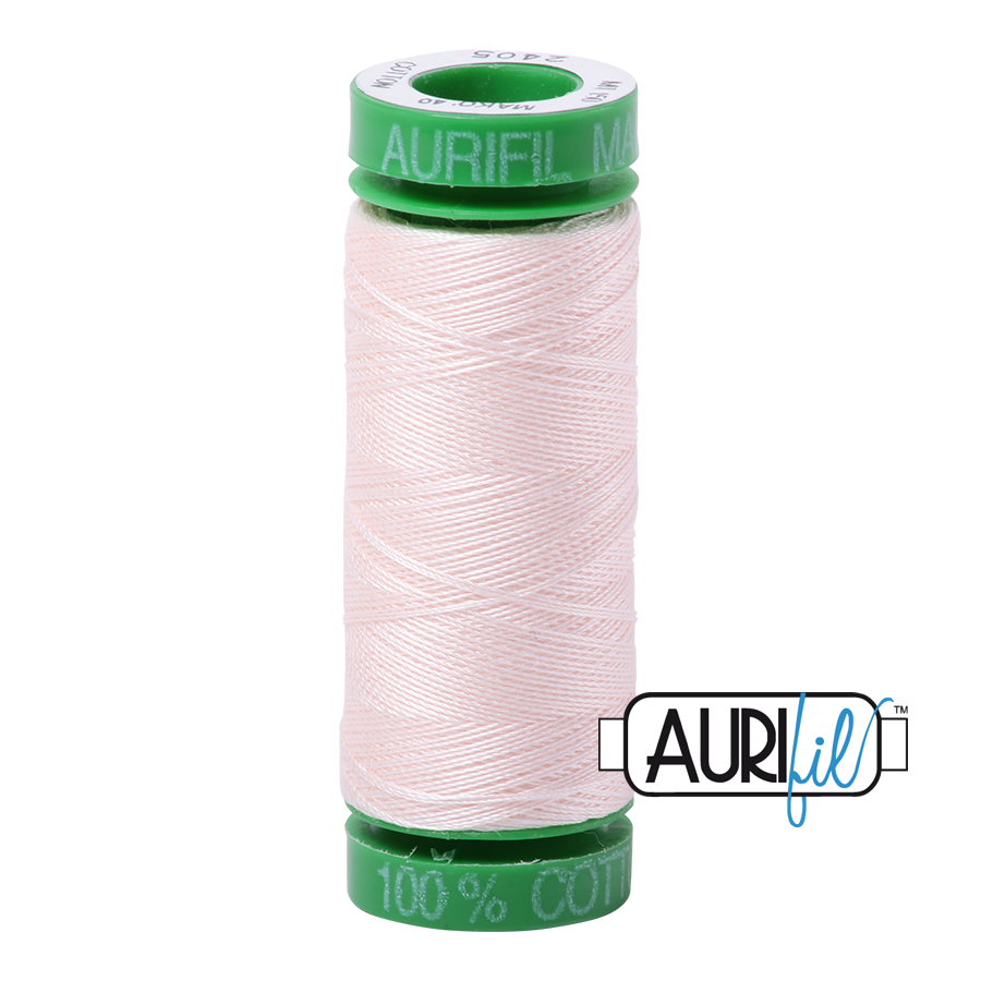 2405 Oyster  - Aurifil 40wt Thread 150yd