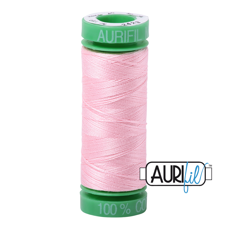 2423 Baby Pink  - Aurifil 40wt Thread 150yd