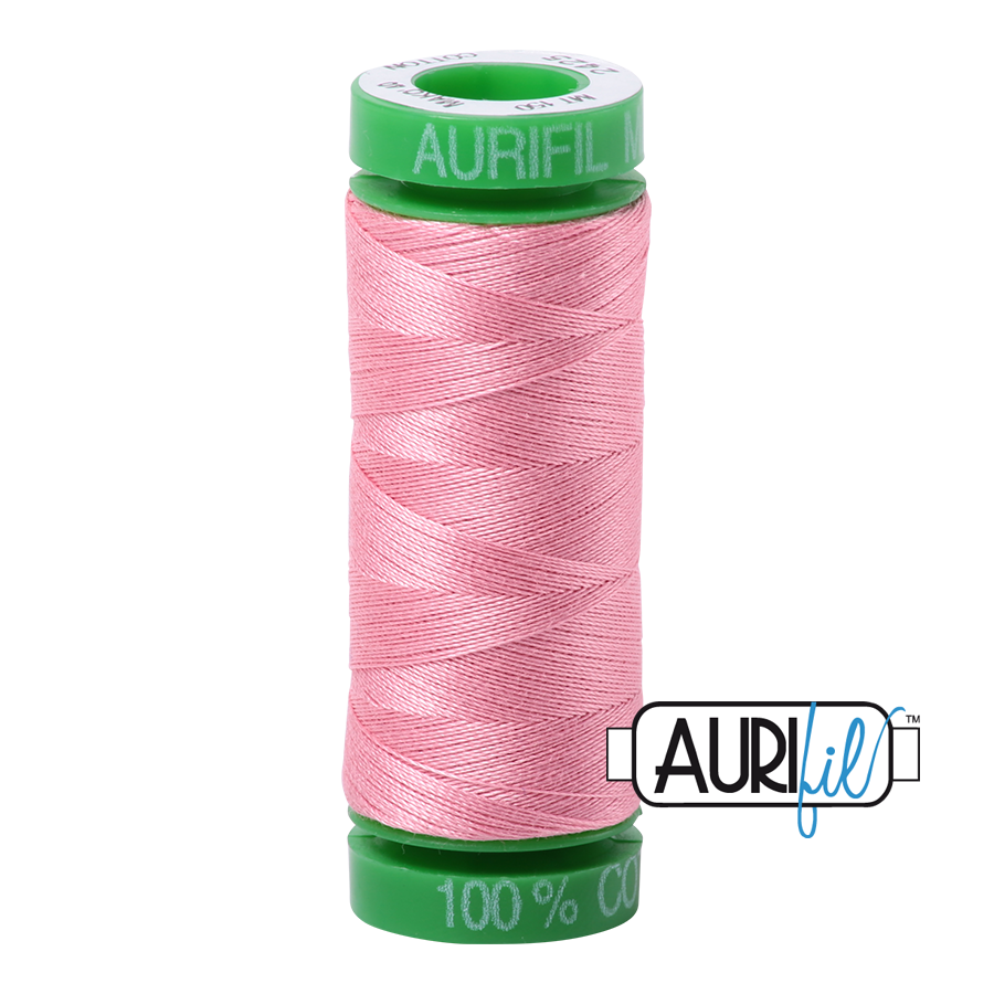 2425 Bright Pink  - Aurifil 40wt Thread 150yd
