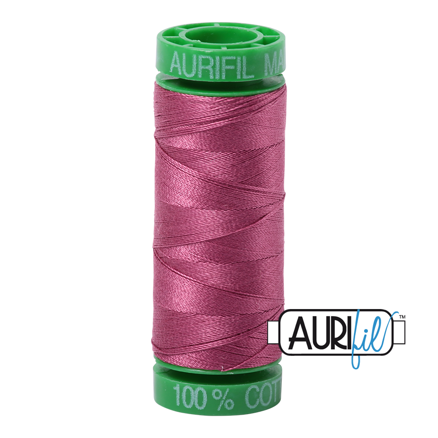 2450 Rose  - Aurifil 40wt Thread 150yd