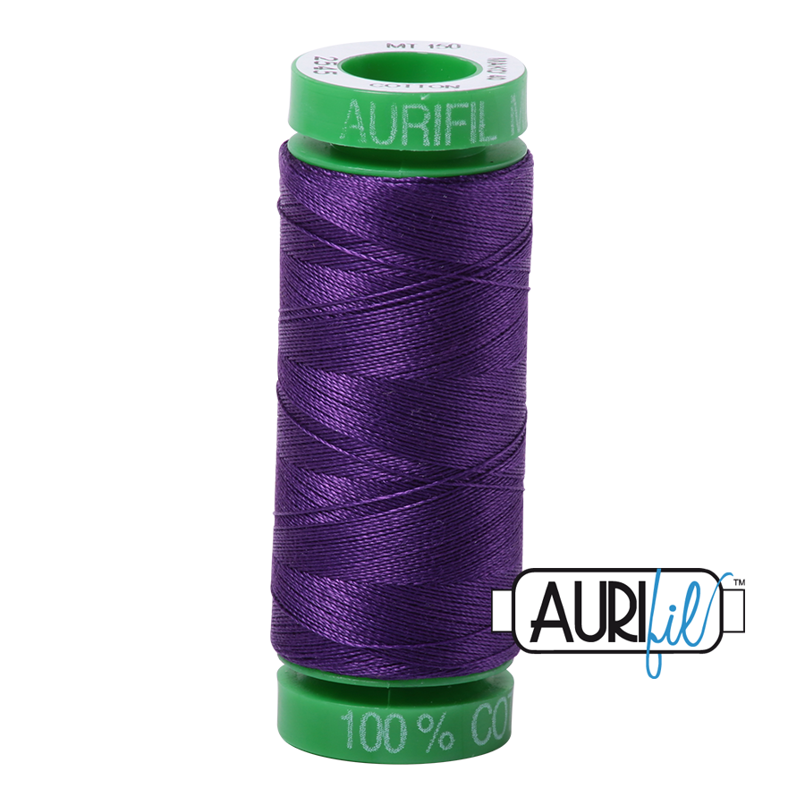 2545 Medium Purple  - Aurifil 40wt Thread 150yd