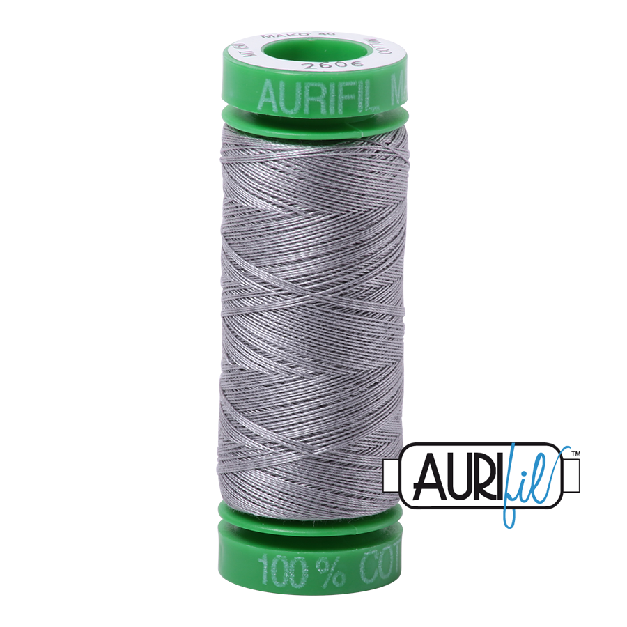 2606 Mist  - Aurifil 40wt Thread 150yd