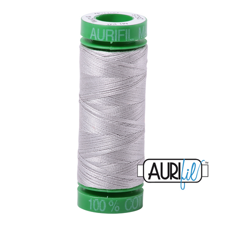 2615 Aluminum  - Aurifil 40wt Thread 150yd