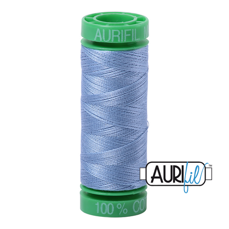 2720 Light Delft Blue  - Aurifil 40wt Thread 150yd