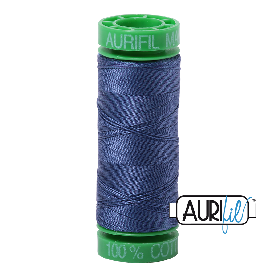 2775 Steel Blue  - Aurifil 40wt Thread 150yd