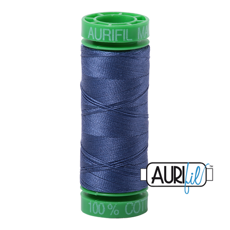 2775 Steel Blue  - Aurifil 40wt Thread 150yd