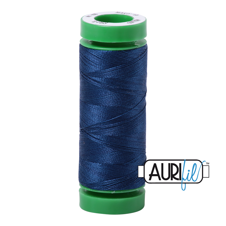 2783 Medium Delft Blue  - Aurifil 40wt Thread 150yd