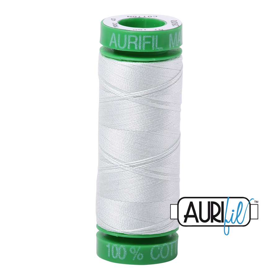 2800 Mint Ice  - Aurifil 40wt Thread 150yd