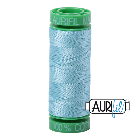 2805 Light Turquoise  - Aurifil 40wt Thread 150yd