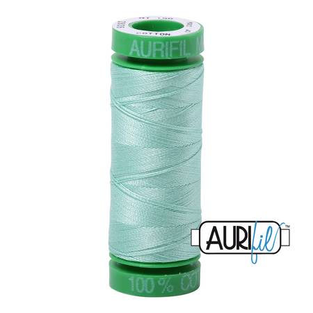 2835 Medium Mint  - Aurifil 40wt Thread 150yd
