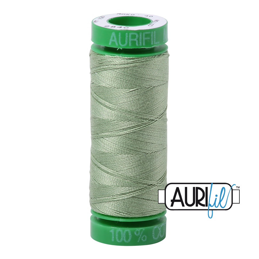 2840 Loden Green  - Aurifil 40wt Thread 150yd