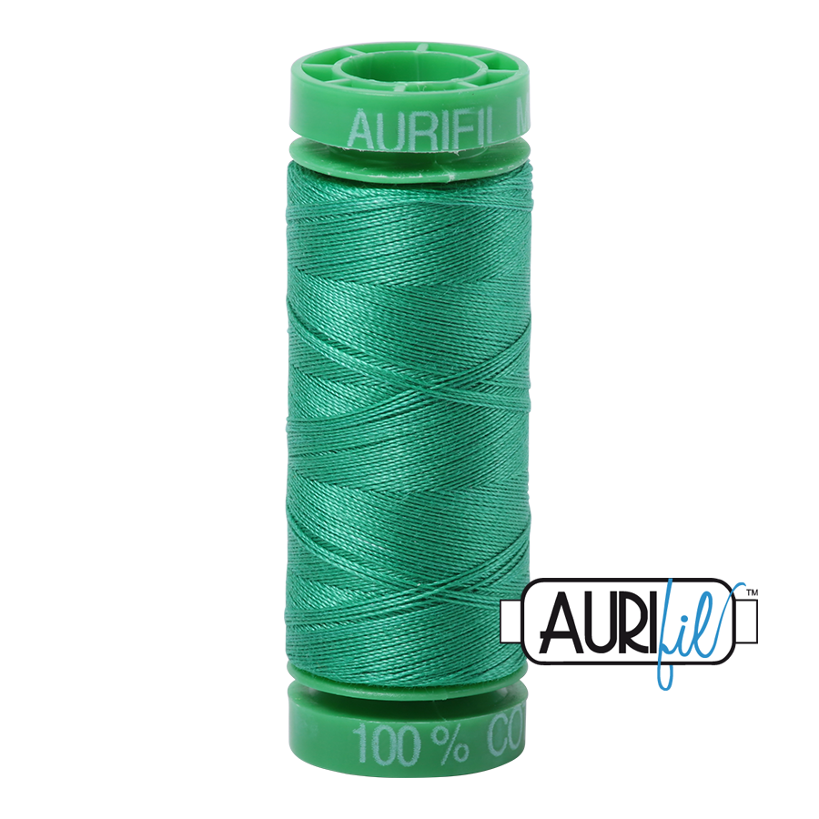 2865 Emerald  - Aurifil 40wt Thread 150yd