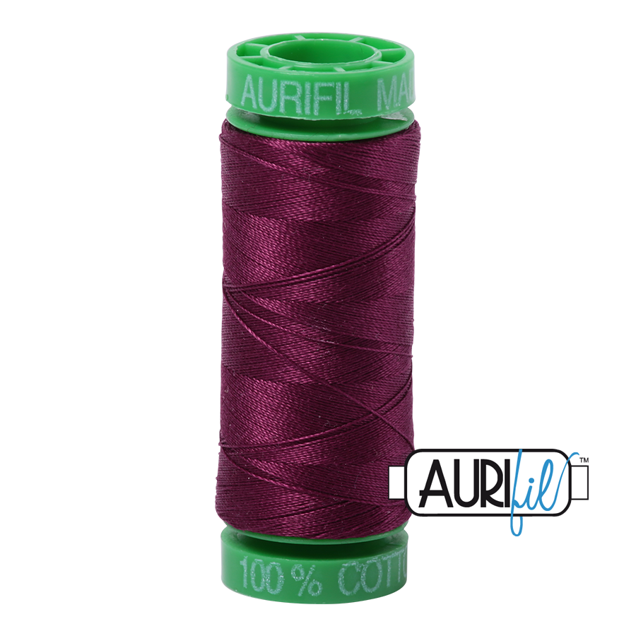 4030 Plum  - Aurifil 40wt Thread 150yd