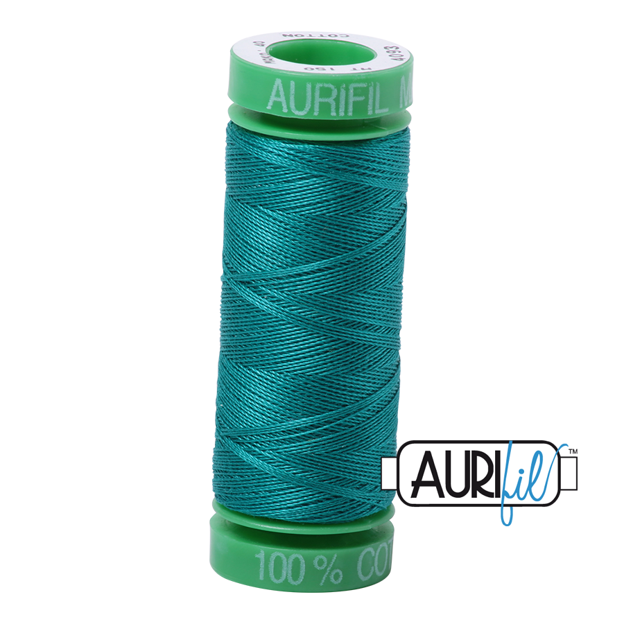 4093 Jade  - Aurifil 40wt Thread 150yd