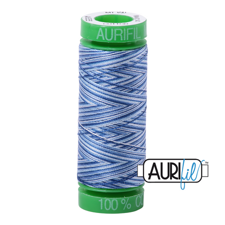 4655 Storm At Sea  - Aurifil 40wt Variegated Thread 150yd