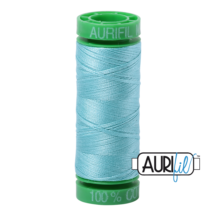 5006 Light Turquoise  - Aurifil 40wt Thread 150yd