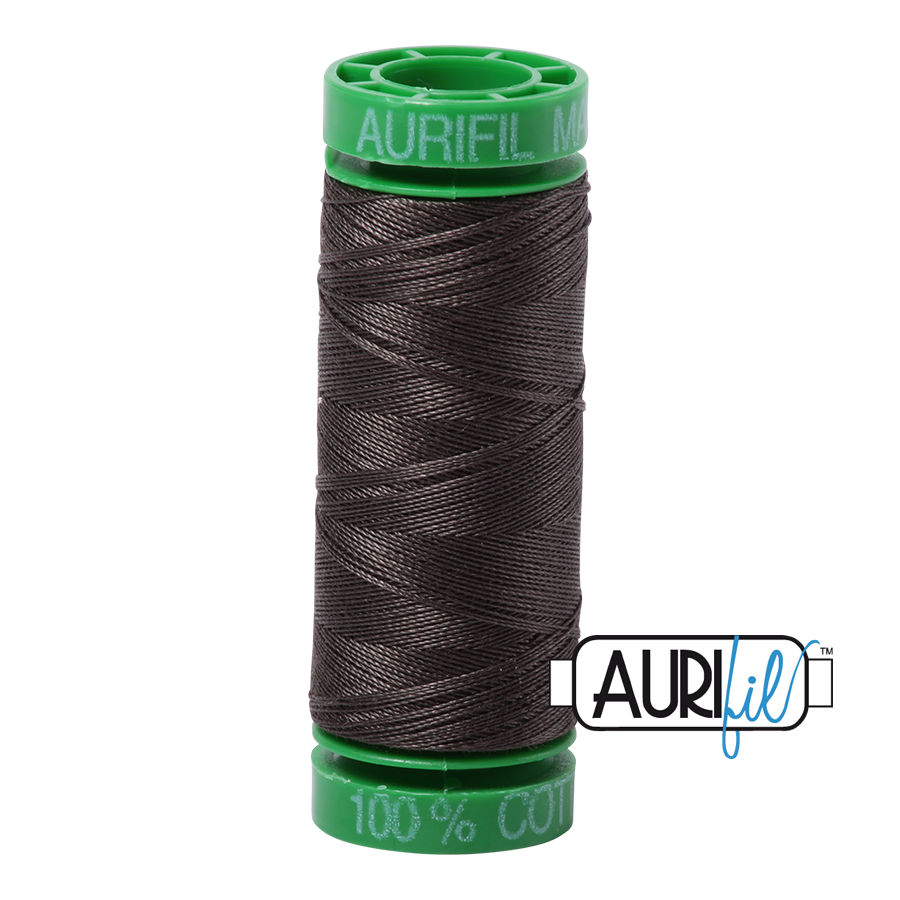 5013 Asphalt  - Aurifil 40wt Thread 150yd