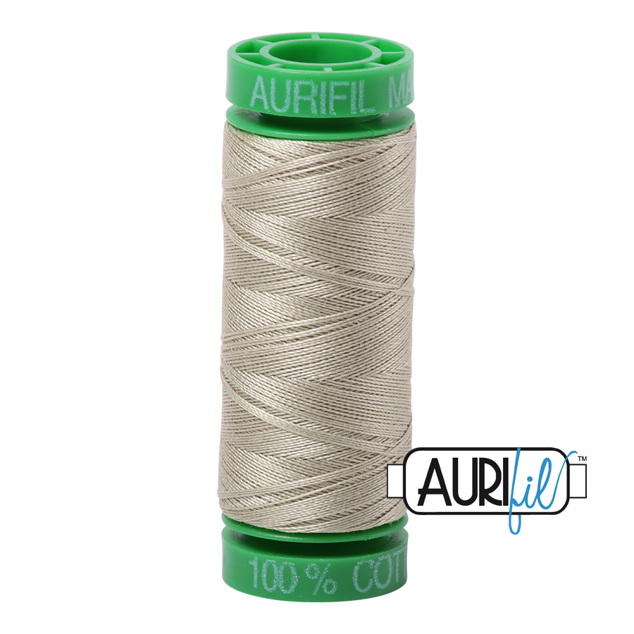 5020 Light Military Green  - Aurifil 40wt Thread 150yd