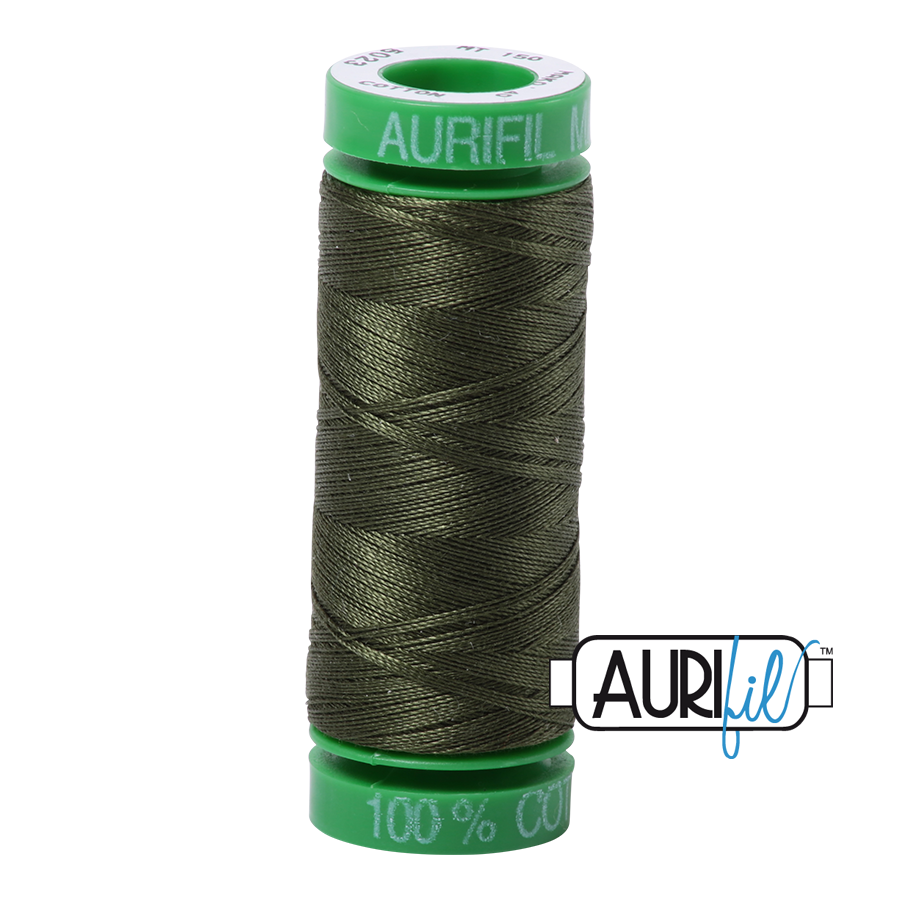 5023 Medium Green  - Aurifil 40wt Thread 150yd