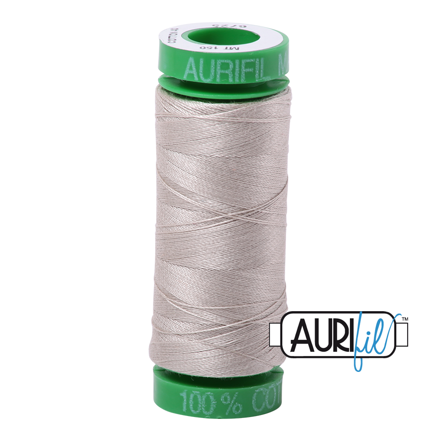 6725 Moondust  - Aurifil 40wt Thread 150yd