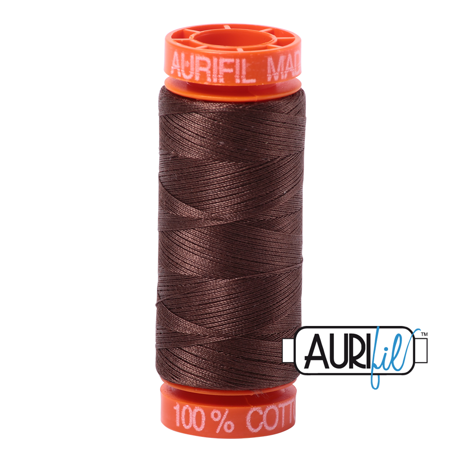 1285 Medium Bark  - Aurifil 50wt Thread 220yd