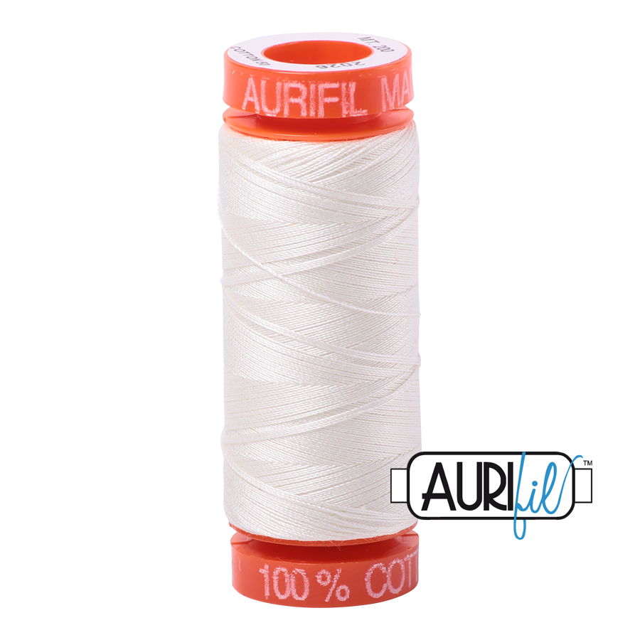 2026 Chalk  - Aurifil 50wt Thread 220yd