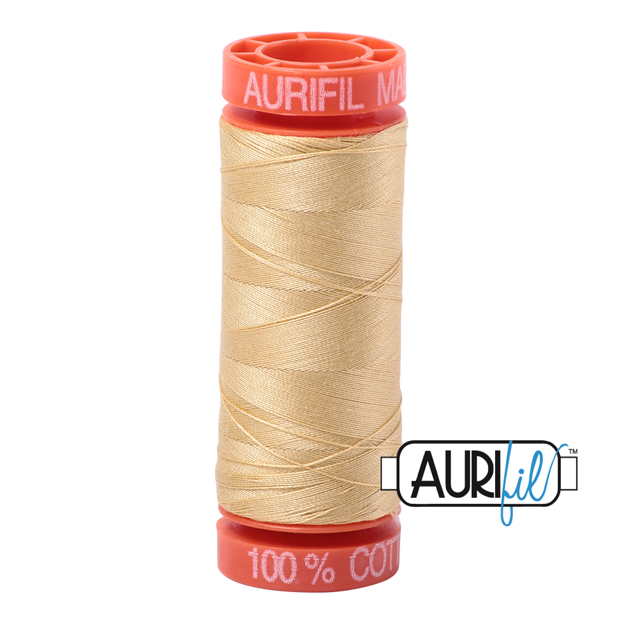 2125 Wheat  - Aurifil 50wt Thread 220yd