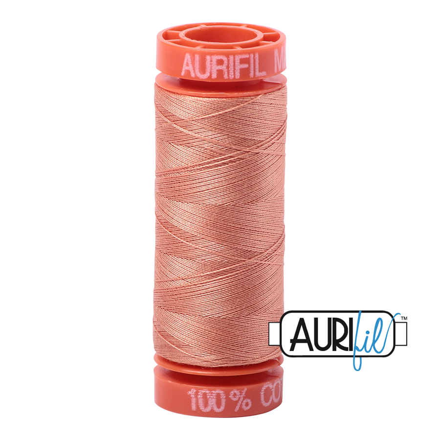 2215 Peach  - Aurifil 50wt Thread 220yd