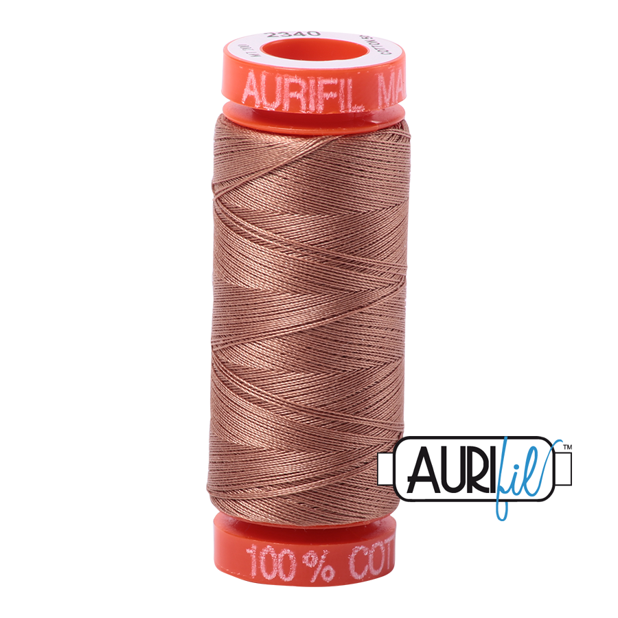 2340 Cafe Au Lait  - Aurifil 50wt Thread 220yd