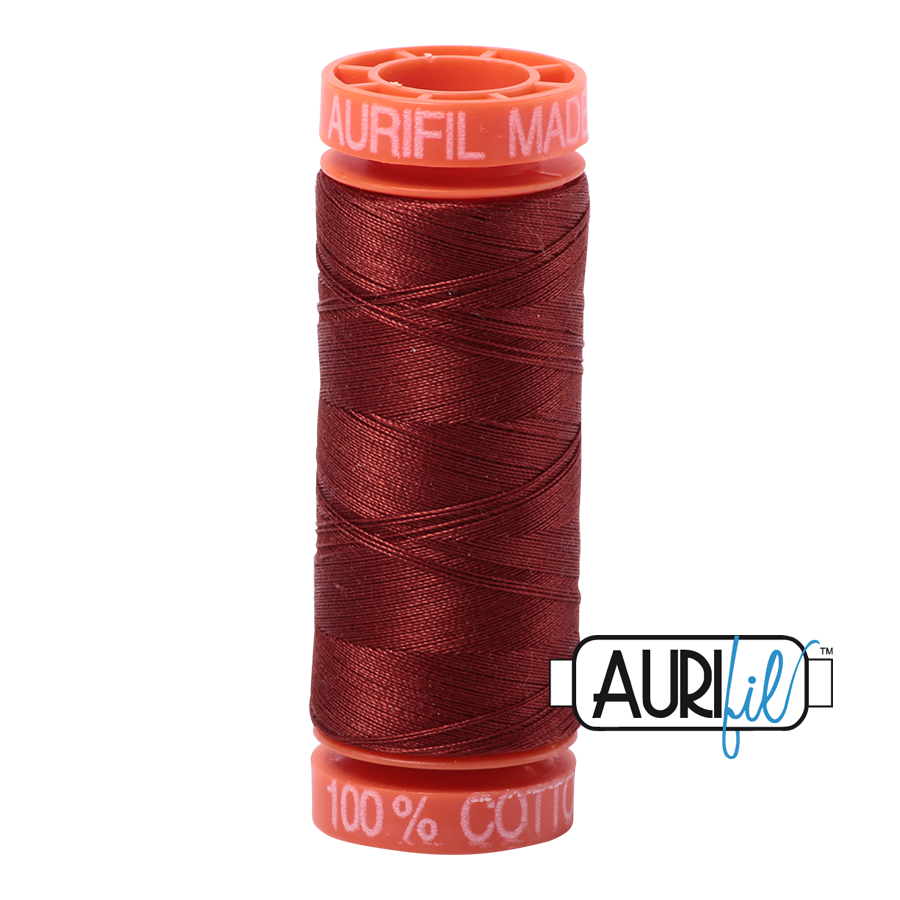 2355 Rust  - Aurifil 50wt Thread 220yd