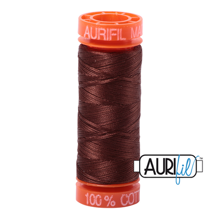 2360 Chocolate  - Aurifil 50wt Thread 220yd