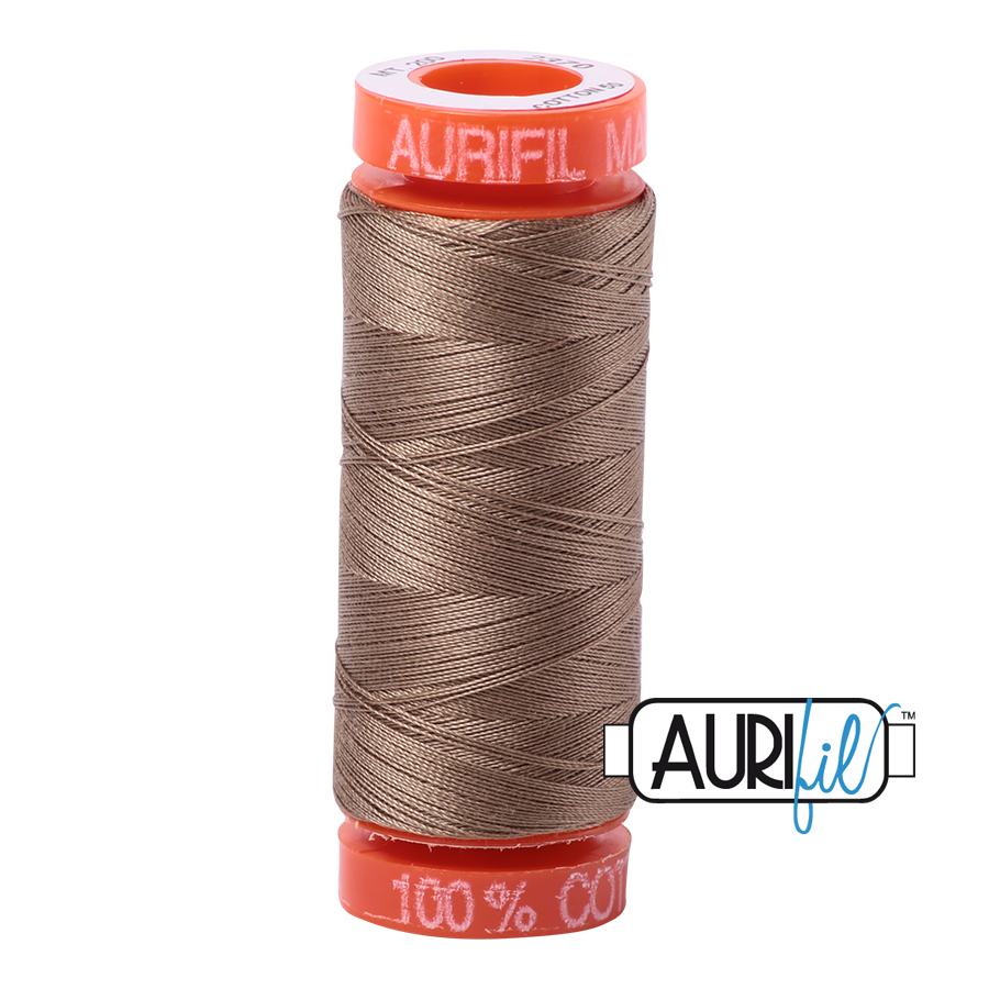 Sandstone Thread Sandstone #2370 Aurifil 50wt Fine Piecing Thread – Red Rock Threads