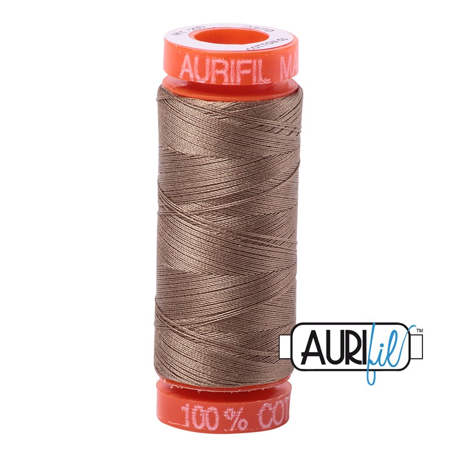 2370 Sandstone  - Aurifil 50wt Thread 220yd